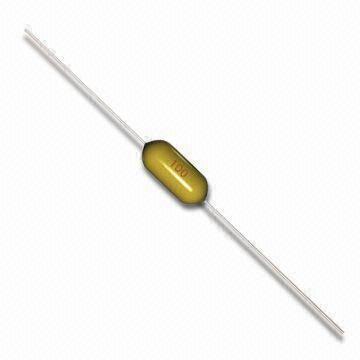 100pF to 220nF Axial Leaded Ceramic Capacitor with Miniature Size and Large Capacitance