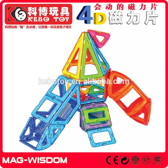 magic colorful magnet construction toys for toddlers