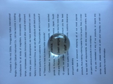 Acrylic Polishing Spherical Paper Weight Magnifier