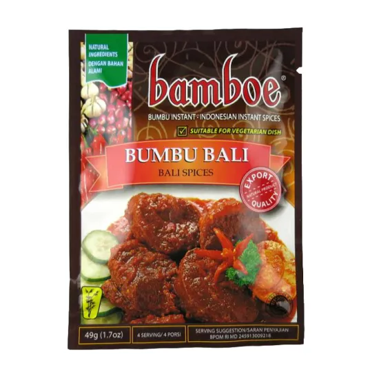 Three Side Seal Bag For Spicy, Spicy Bag