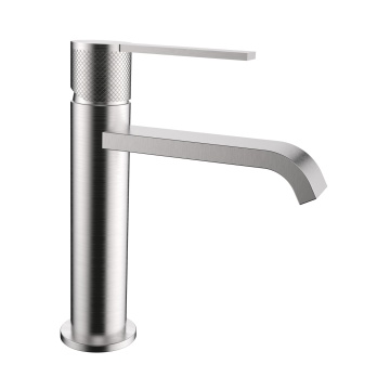 Aspire stainless steel basin mixer