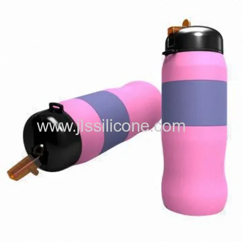 Perfect Design Flexible Silicone Sports Water Bottle 