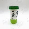 Impressão personalizada 250/120/100ml PP Cup de iogurte com tampas