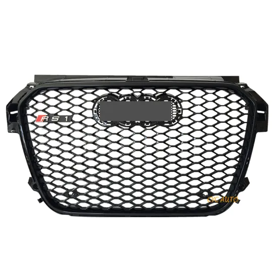 RS1 Style Front Bumper Grille for Audi A1 2011 2012 2015 Radiator Grille