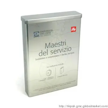 Rectangle tin DVD case