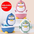 Baby Boy Children's Pot Cute Penguin Ajustable Height Baby Potty Training Seat Portable Toilet for Babies Girls Infantil