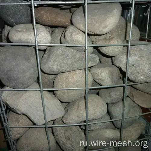 Сетка сварной проволоки заполненной каменной каменной