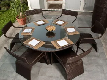 Classic Garden Line Patio Furniture Synthetic PE Wicker