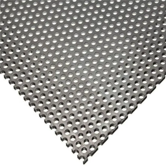 10mm Small Round Hole Punching Wire Mesh Steel Perforated Metal Partition Wall