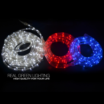 10MM UL Listed Christmas Decoration 120V LED Rope Light