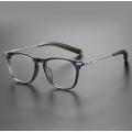 Tr -Material Titanium Tempel klare Designerbrille