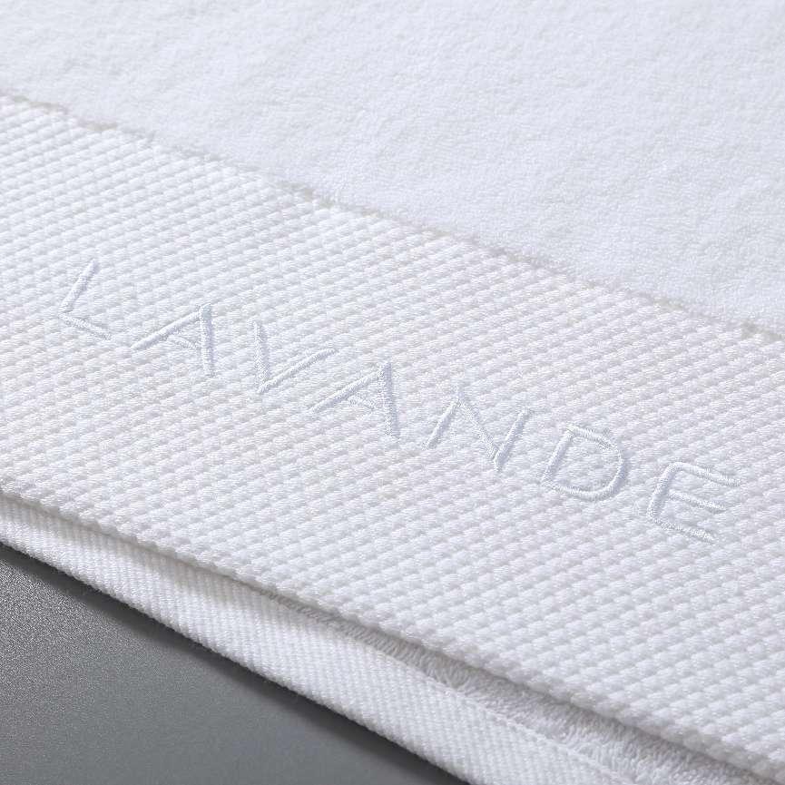 Cotton Embroidered Edge Towels2