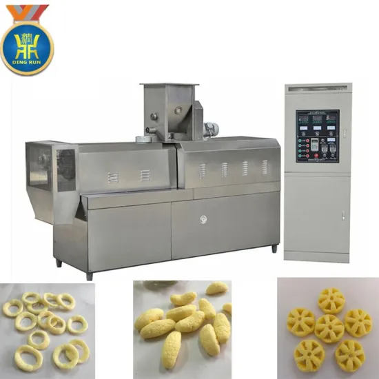 China factory puffs cheese snack food product making equipment