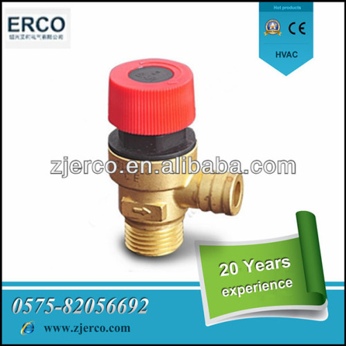 Brass safety relief valve