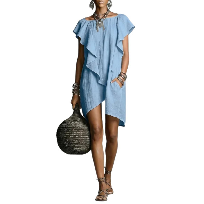 Vestidos macios e descontraídos projetados para o conforto feminino