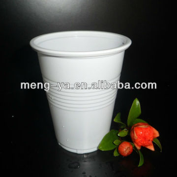 White PP Plastic Disposable Drinking Cup 7 OZ