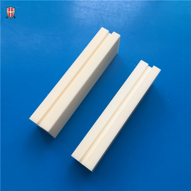 dry pressing forming 99 alumina ceramic guide block