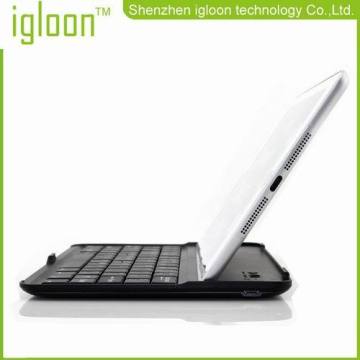 Bluetooth Keyboard Case For Ipad Mini Cover Stand Alloy Housing Chocolate Button Big Battery 