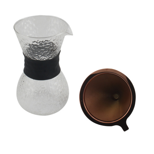 Glass Manual Hand Drip Coffee Maker Pot