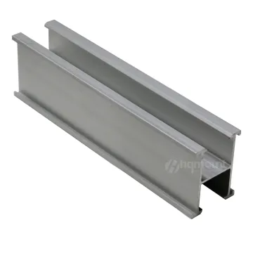 H Shape Rail Aluminum Solar Panel Support Mounting Racking System