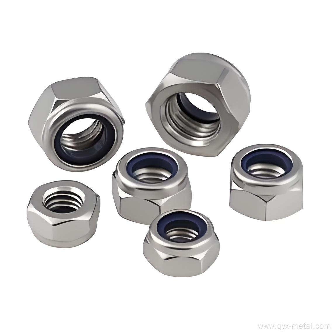Customizable High PrecisionTitanium Nylon Insert Lock Nut