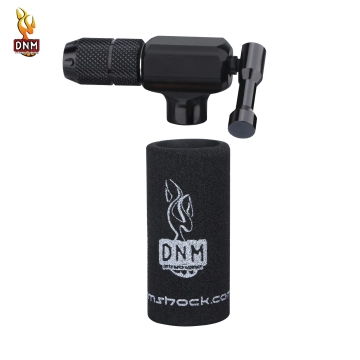 Portable Bicycle Inner Tube Inflator: CO2 High Pressure Gas Cylinder with Fast Nozzle