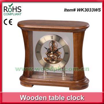 Mechanical analog quartz clock