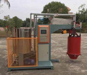 Fully automatic foam foamer in automotive industry