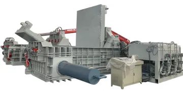 Heavy-duty Steel Turnings Rebars Sheets Baler Machine