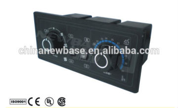 Manual mobile air conditioning controller