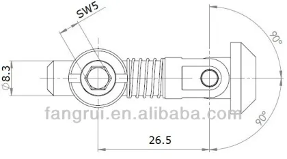 Central connector, central quick connector