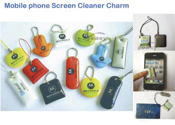 Odm / Oem Colorful And Soft Rubber Computer / Digital Camera / Ipad / Pda / Cell Phone Screen Cleaner