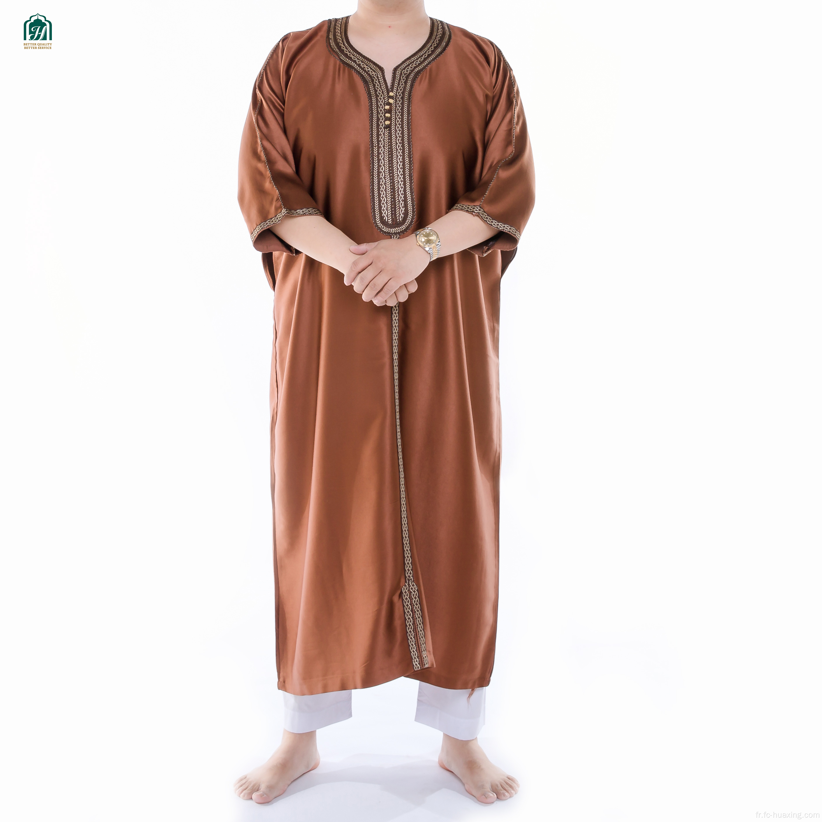 Daffah Vêtements musulmans de Daffah Thobe de haute qualité