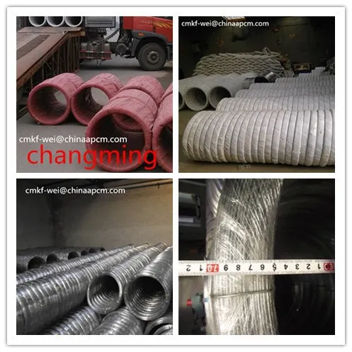 oval steel wire ,Farm Fence Oval Wire,2.4 x 3.0mm(17/15) ,manufacturer