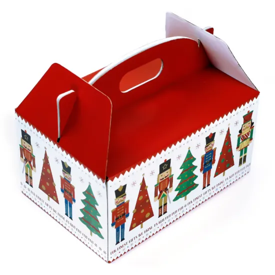 Custom Luxury Full Color Printing Christmas Paper Box