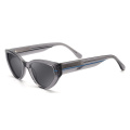 Wine Red Acetate Lady Sunglasses