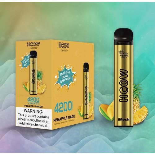 Mini vaporizzazione usa e getta 4200 sbuffi dispositivo e sigaretta