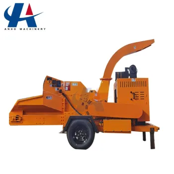Diesel Hydraulic Garden Forestry Drum Chipper Machine