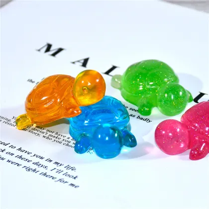 DIY Decompress Small Turtle Glue Mold - Mini Resin Ornament Custom Mold