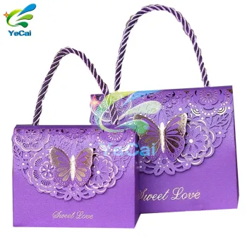 High quality eco-friendly shopping paper bag without brand, wholesale paper bag with handle