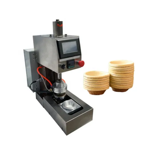 High Efficiency Egg Tartlet Crust Press Machine - Egg Tart Making Machine
