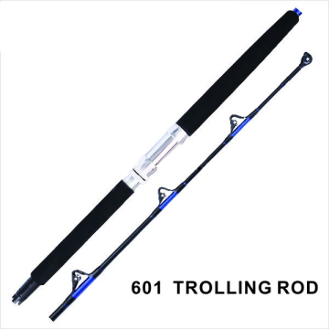 2023 New Arrival Fiberglass Solid Trolling Fishing Rod - Blue