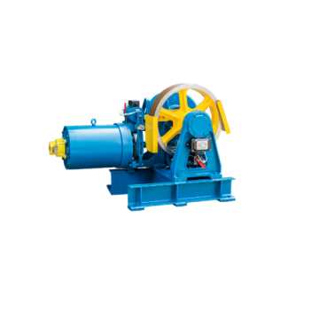 Geared Elevator Traction Machine