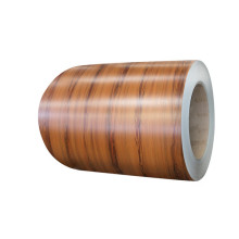 Wood grain design ppgi