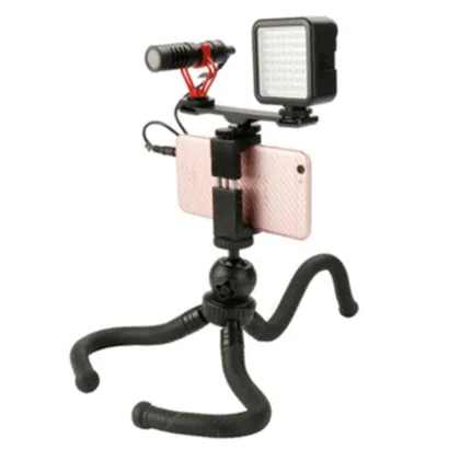 Sony A6400, A6500, A6300 Vlog Microphone Mount Adapter for Tripod Use
