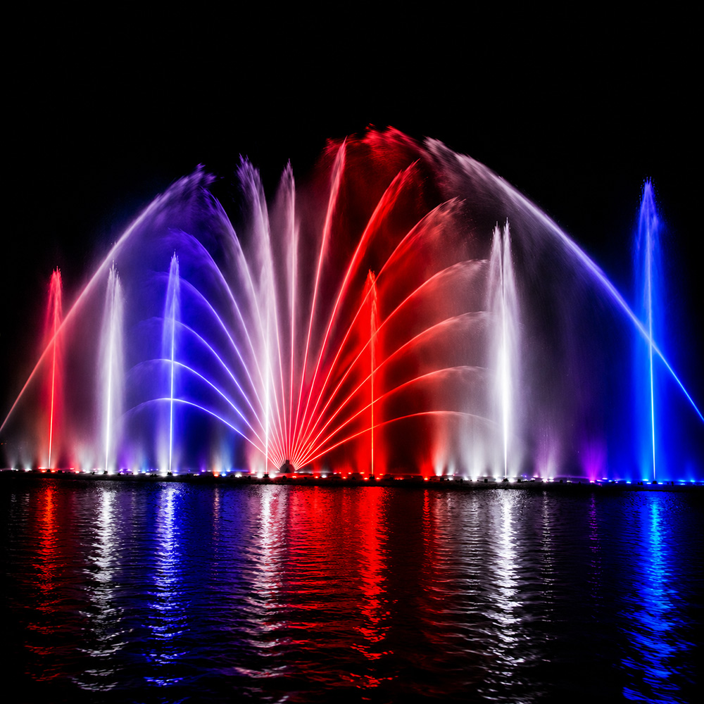 musical fountain