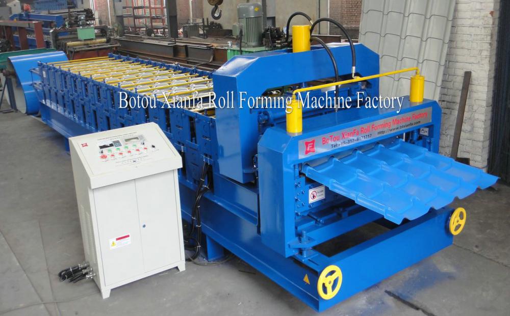 Aluminum Roof Double Deck Making Machine