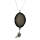 Natural Gemstone Agate Necklace with Silver Chain