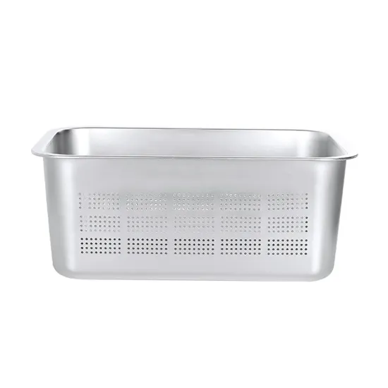 Large Capacity Kitchen Wash Basin with Simple Design and Convenient Drain