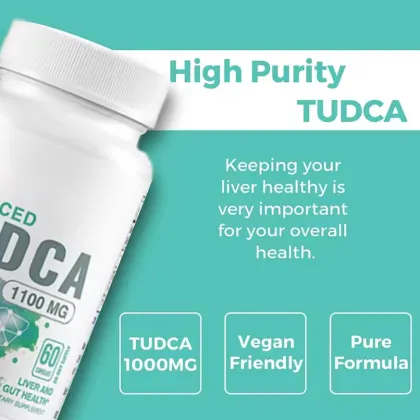 OEM Milk Thistle Liver Support Supplements Bulk Tauroursodeoxycholic Acid Tudca Capsules